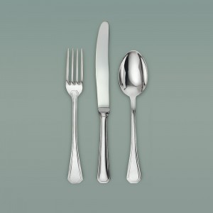 Couvert en Métal Argenté Français Modèle Acadie