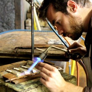 Fabrication de fourchettes en Argent