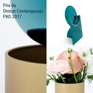 Vase design prix PAD 2017 Camile Orfèvre Paris